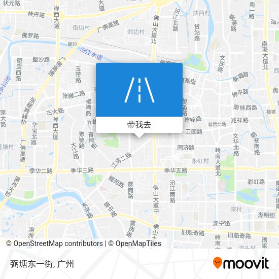 弼塘东一街地图