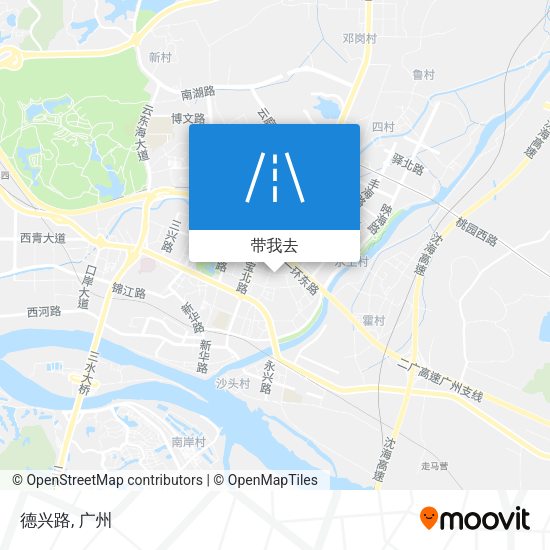 德兴路地图