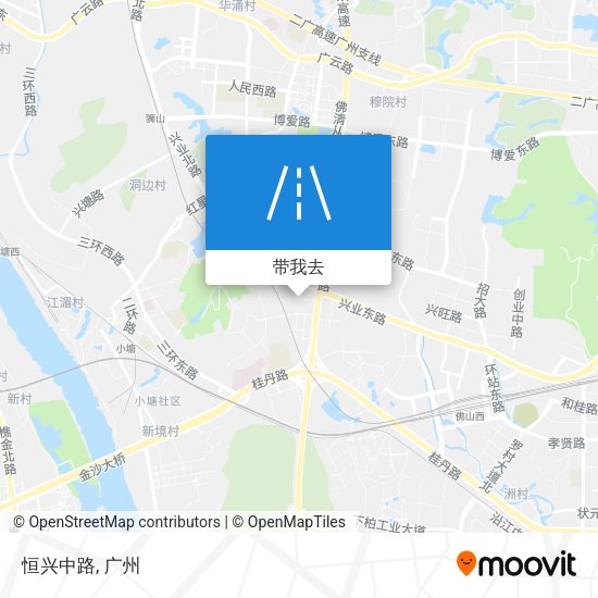 恒兴中路地图