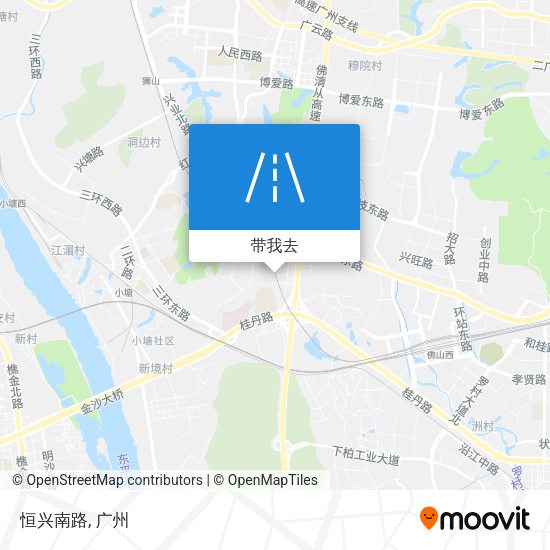 恒兴南路地图