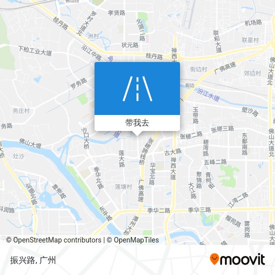 振兴路地图