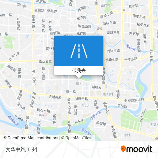 文华中路地图