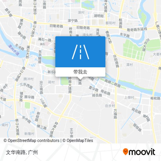 文华南路地图