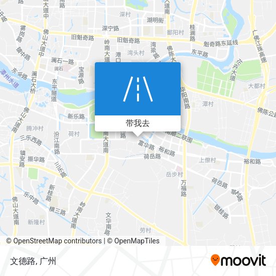 文德路地图