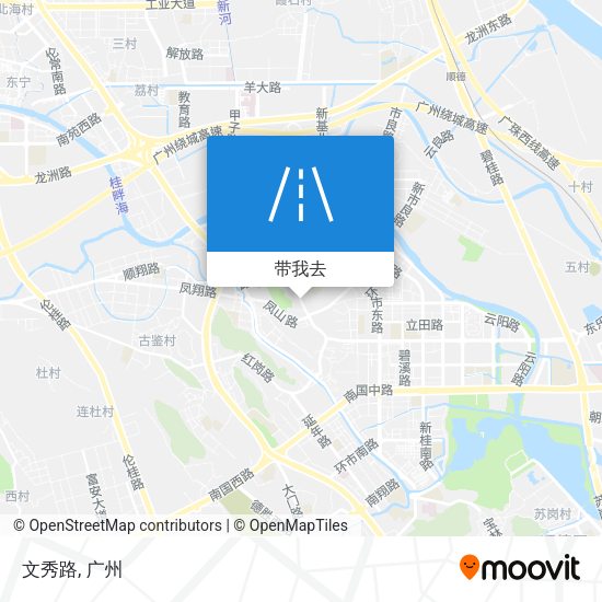 文秀路地图