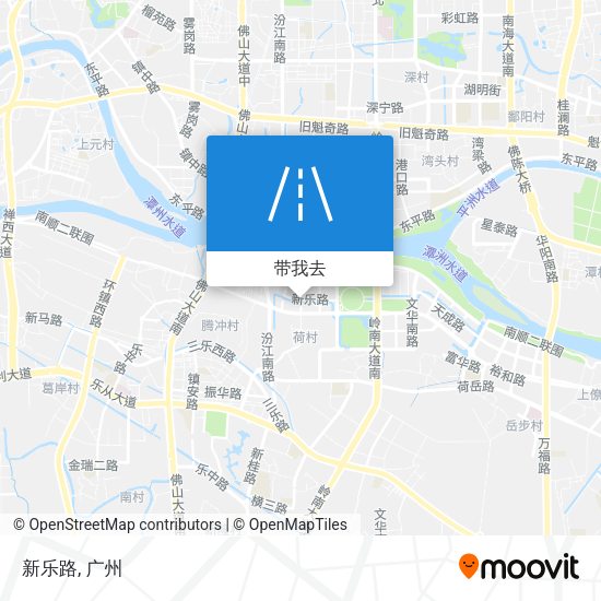 新乐路地图