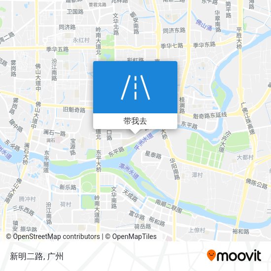 新明二路地图