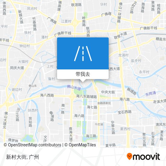 新村大街地图