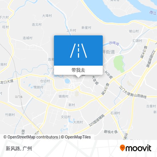 新风路地图