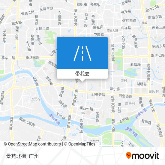 景苑北街地图