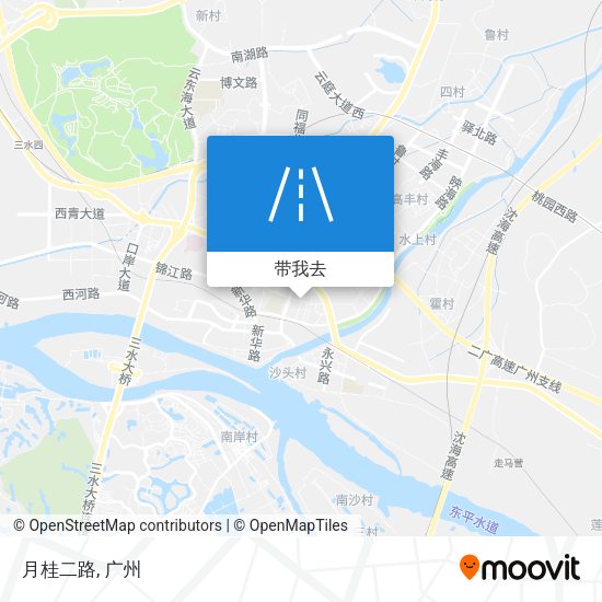 月桂二路地图