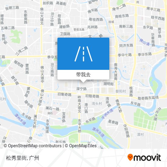 松秀里街地图