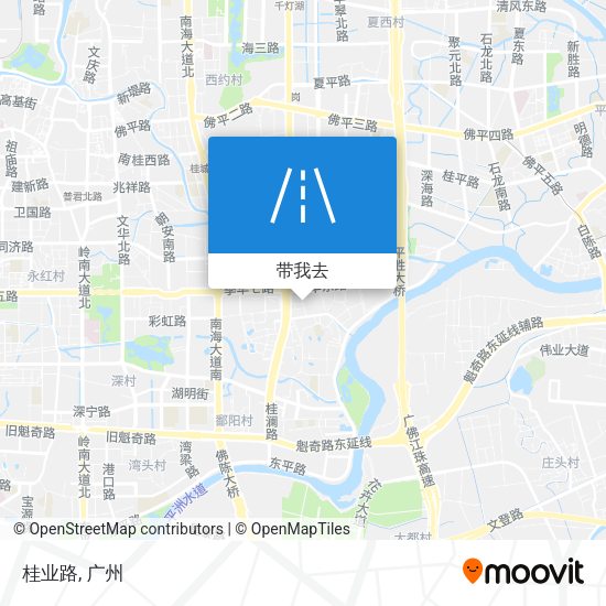桂业路地图