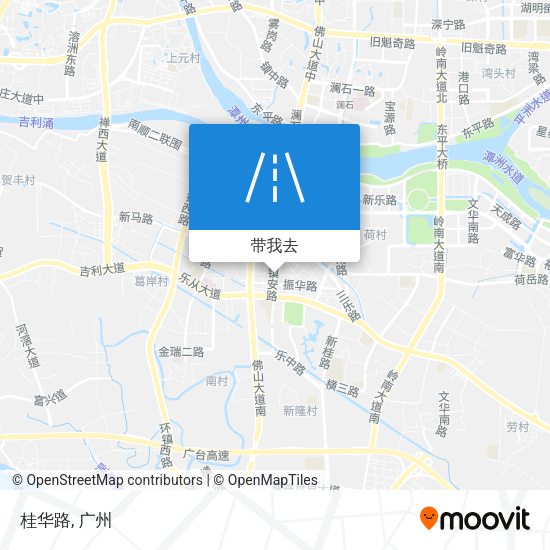 桂华路地图