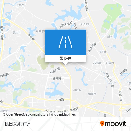 桃园东路地图