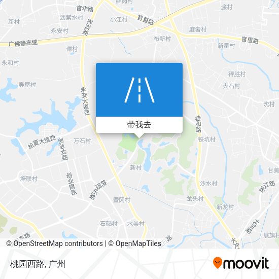 桃园西路地图