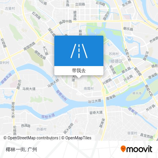 椰林一街地图