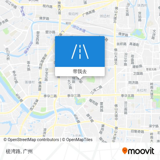 槎湾路地图