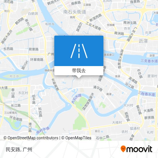 民安路地图