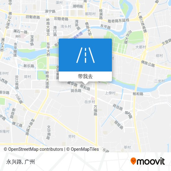 永兴路地图