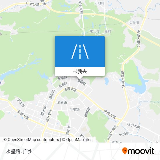 永盛路地图