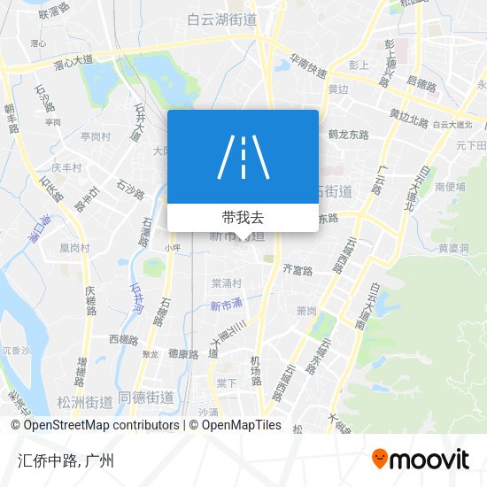 汇侨中路地图