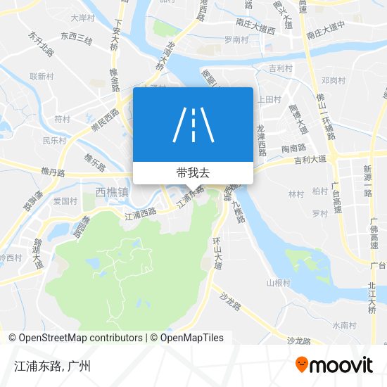 江浦东路地图