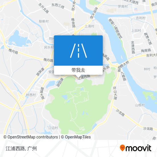 江浦西路地图