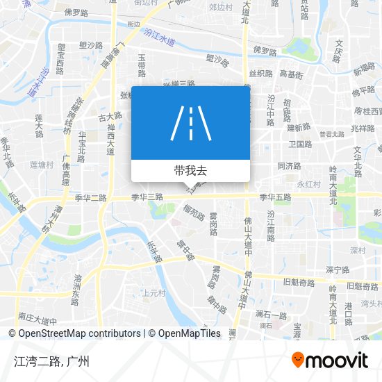 江湾二路地图