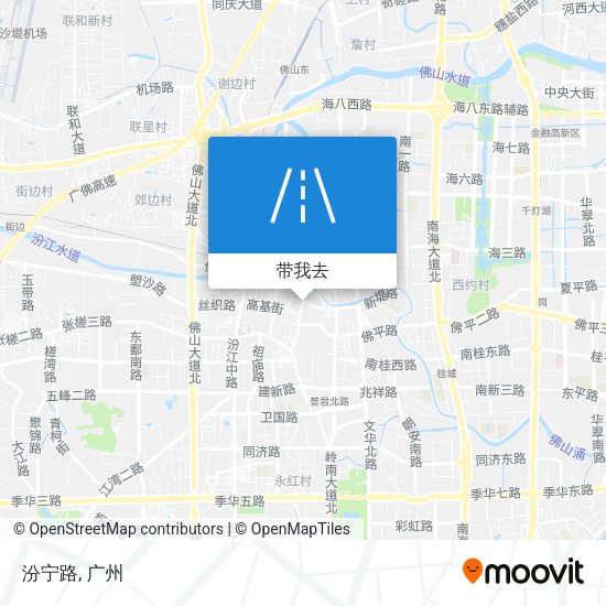 汾宁路地图