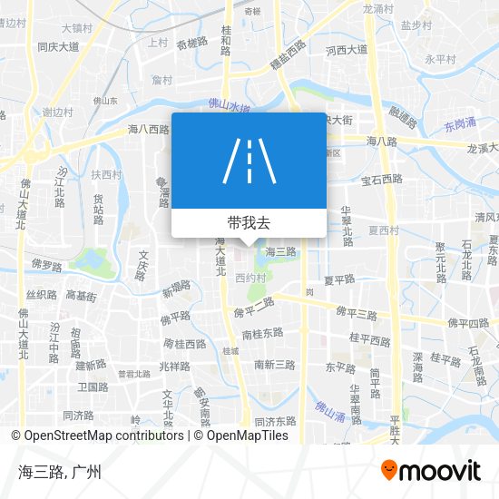 海三路地图