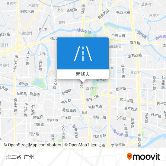 海二路地图