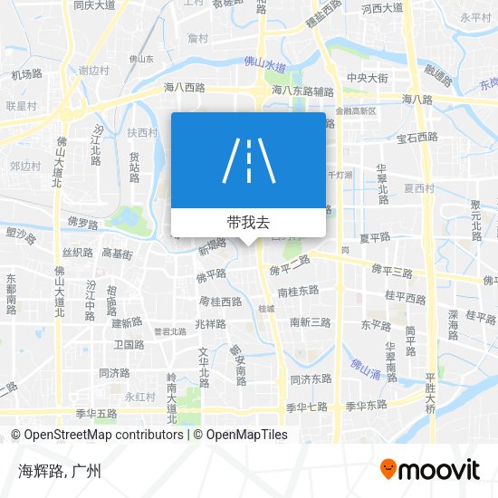 海辉路地图