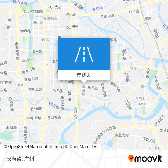 深海路地图