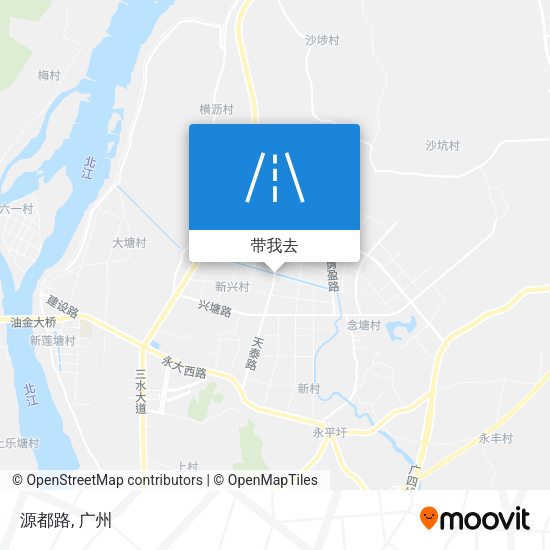 源都路地图