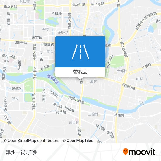 潭州一街地图