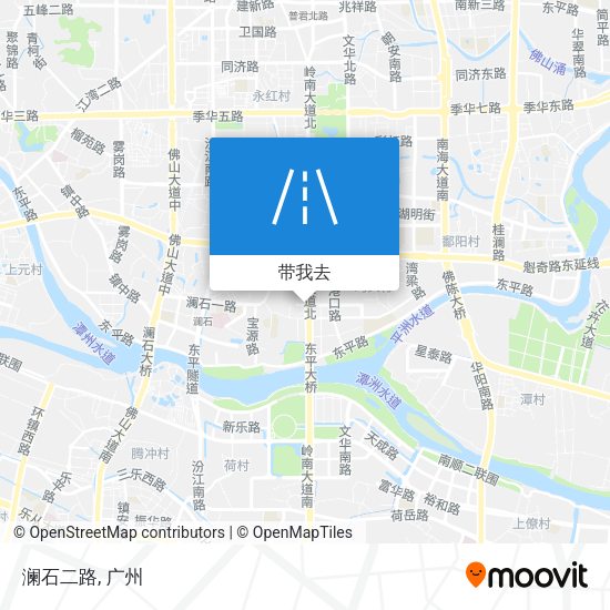 澜石二路地图