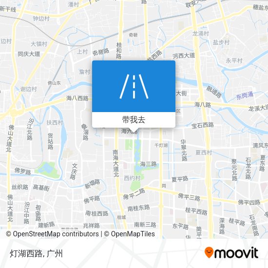 灯湖西路地图