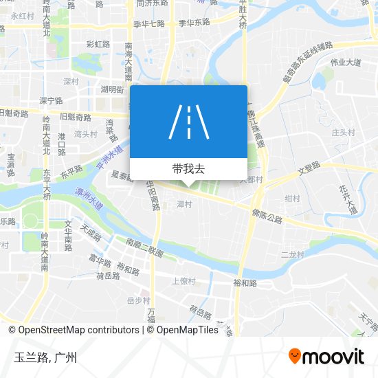 玉兰路地图