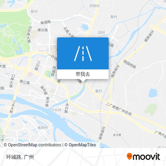 环城路地图