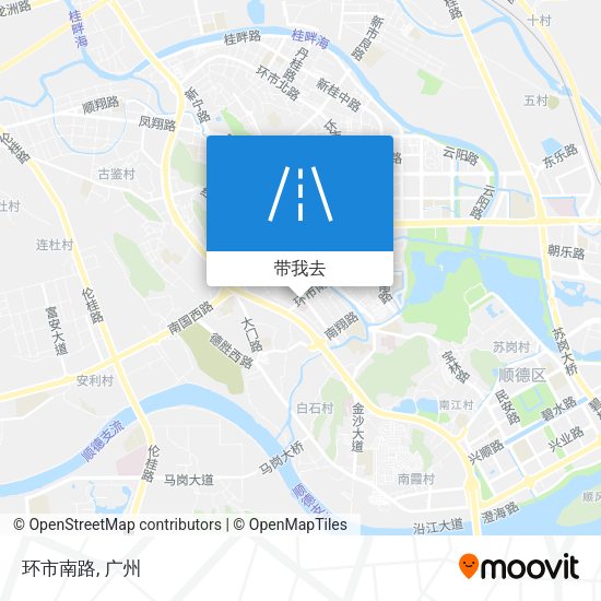 环市南路地图