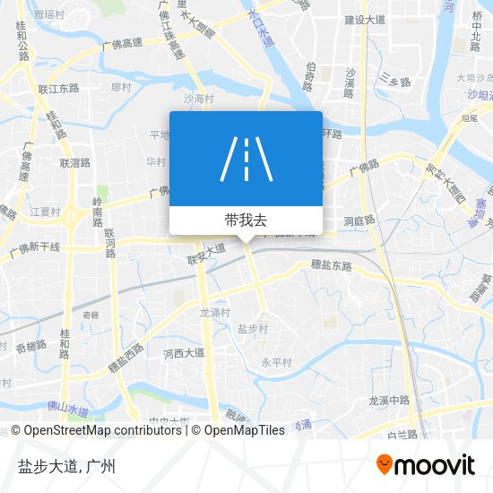 盐步大道地图