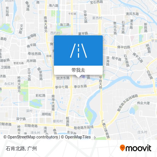 石肯北路地图