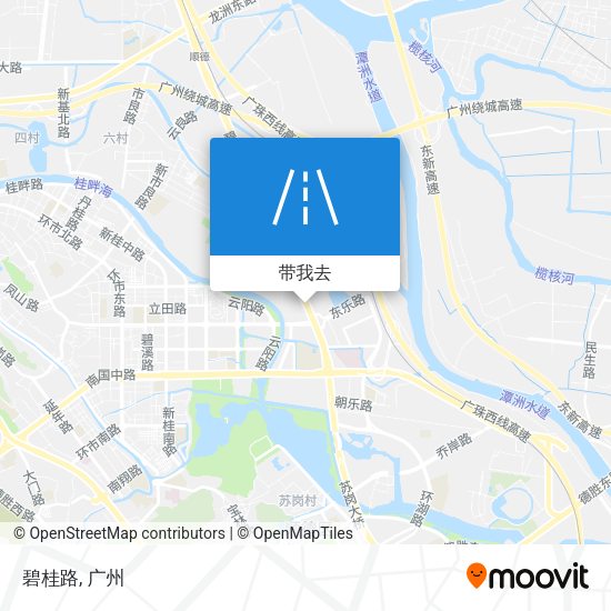 碧桂路地图