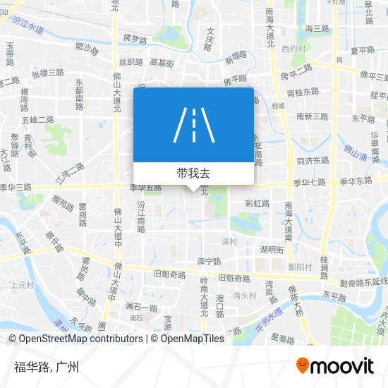福华路地图