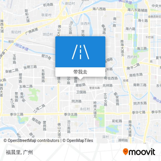 福晨里地图