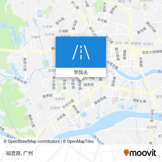 福贤路地图
