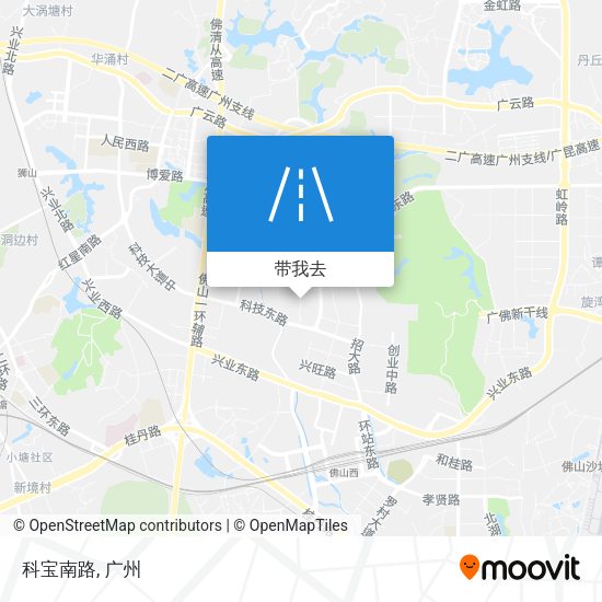 科宝南路地图