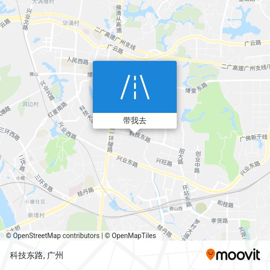 科技东路地图