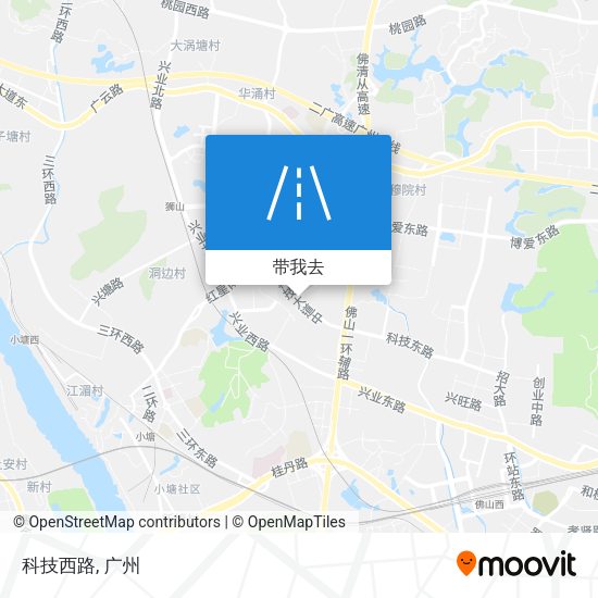 科技西路地图